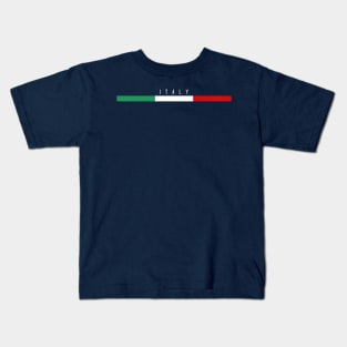 Italy flat flag Kids T-Shirt